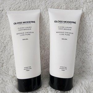 Lot of 2 - GLOSS MODERNE Clean Luxury Deep Conditioning Hair Masque 3.4 fl. oz.